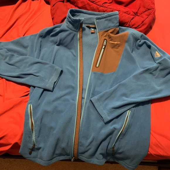 Eddie Bauer Medium Fleece Lightweight Jacket - Picture 2 of 5